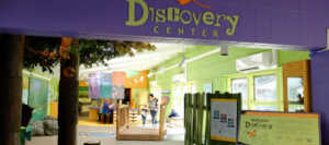 Photo of the interactive exhibits of the discovery center at the Schuylkill Center.